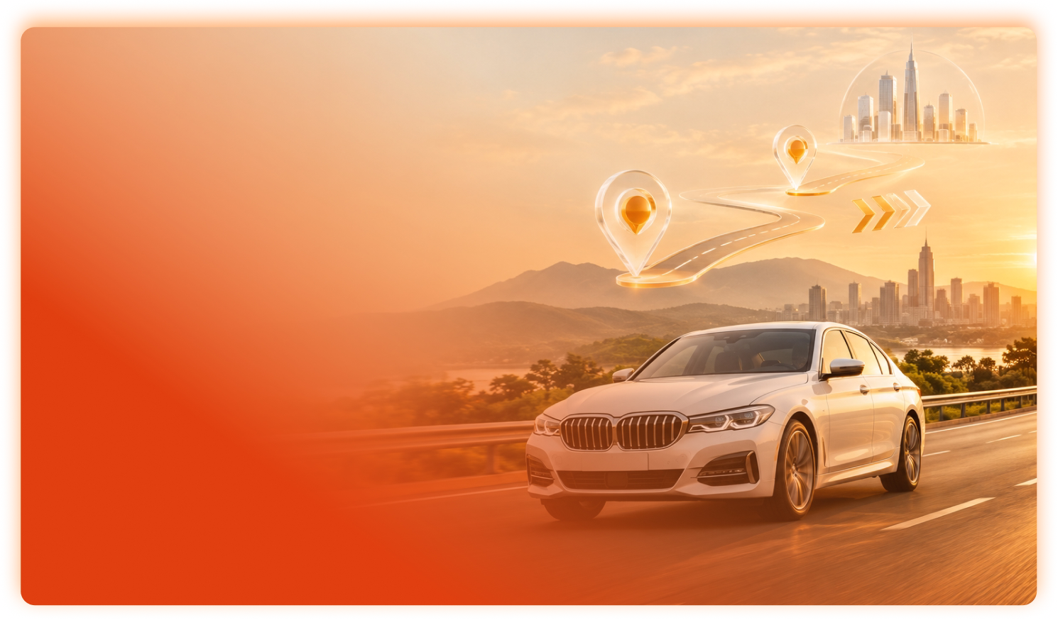 Book a luxury car for your next important trip.